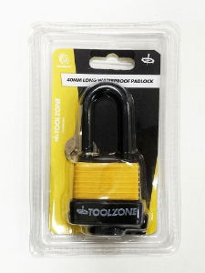 T/ZONE 40MM LONG WATERPROOF PADLOCK