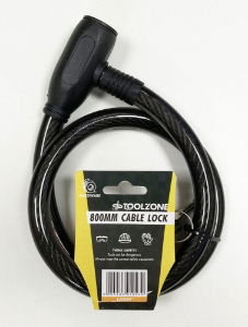 TOOLZONE 15MM X 800MM CABLE LOCK