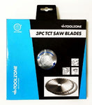 T/Z 3PC 184MM TCT CIRCULAR SAW BLADES