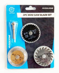 TOOLZONE 3PC 2 MINI SAW BLADE SET"