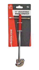 TOOLZONE 11 ADJUSTABLE BASIN WRENCH"