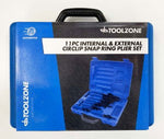 TOOLZONE 11PC CIRCLIP PLIER SET