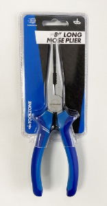 T/Z 8 SATIN LONG NOSE PLIER HEAVY DUTY"