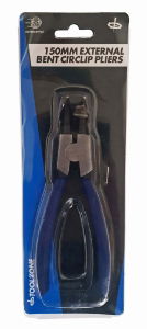 TOOLZONE 6 CIRCLIP PLIERS EXT. BENT"