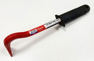 T/ZONE 10 PRY BAR WITH RUBBER HANDLE"
