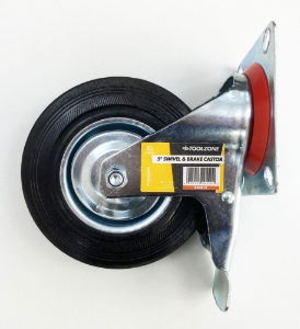 TOOLZONE 5 SWIVEL CASTOR WITH BRAKE"