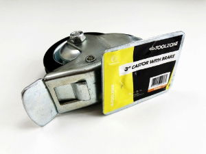 TOOLZONE 3 SWIVEL CASTOR WITH BRAKE"