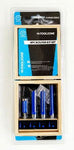 TOOLZONE 4PC KITCHEN ROUTER BIT SET