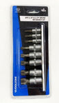 TZ 8PC 1/4 & 3/8" SPLINE BIT SOCKET SET"