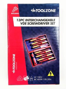 TZ 13PC INTERCHANGEABLE VDE S/DRIVER SET