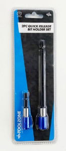 T/ZONE 2PC QUICK FIT BIT ADAPTOR SET