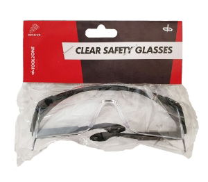 TOOLZONE CLEAR SAFETY GLASSES
