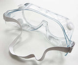 CLEAR SAFETY GOGGLES EYE PROTECTION WORKING GLASSES Protective Equipment (PPE) (Pack of 10)