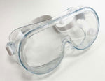 CLEAR SAFETY GOGGLES