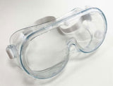 CLEAR SAFETY GOGGLES EYE PROTECTION WORKING GLASSES Protective Equipment (PPE) (Pack of 10)