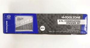 TZ 8PC POL. CV WHITWORTH COMBI SPANNERS