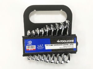TZ 9PC STUBBY CRV SPANNERS 6-14MM F.POL