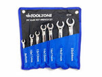 TOOLZONE 7PC FLARE NUT WRENCH SET