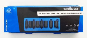 TZ 8PC 1/2 IMPACT NUT/WHEEL LOCK REMOVE"