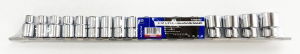 T/ZONE 17PC 1/2 SHALLOW CRV SOCKETS"