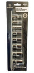 T/ZONE 8PC WHITWORTH 1/2 SHALLOW SOCKET"