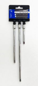 TOOLZONE 3PC 1/4 SHORT EXTENSION BARS"