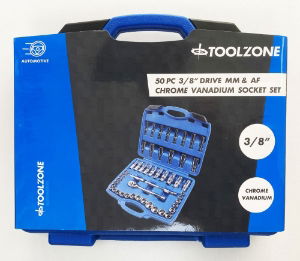 TZ 50PC 3/8 MM & AF SOCKET SET"