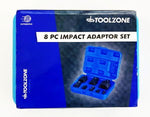 TOOLZONE 8PC IMPACT ADAPTORS IN BMC (C)