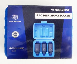 TZ 3PC IMPACT SOCKETS 30,32 & 36MM