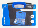 TOOLZONE 26PC 3/8" DRIVE SOCKET SET Chrome vanadium