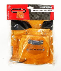 TOOLZONE 5 PKT SINGLE TOOL POUCH SUEDE
