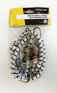 TOOLZONE 2PC 24 12MM BUNGEES"