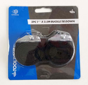 T/Z 2PC 2.5M TIE DOWN BUCKLE TYPE