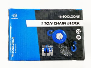 TOOLZONE QUALITY 1 TON CHAIN BLOCK