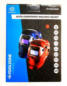 T/Z RED AUTO DARKENING WELDERS HELMET