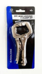 TOOLZONE 2PC MINI LOCKING C CLAMP SET