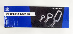 TZ 3PC C CLAMP SET 6,11 & 18 SWIVEL PAD"