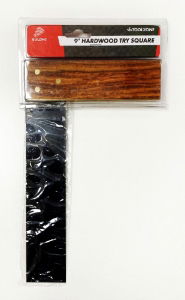 TOOLZONE 9 HARDWOOD TRY SQUARE"