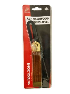 T/ZONE 71/2 HARDWOOD BEVEL BRASS INLAY"