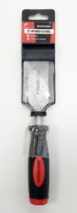 T/ZONE 2 BEVEL PLASTIC HANDLE CHISEL"