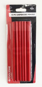 TOOLZONE 12PC CARPENTERS PENCILS