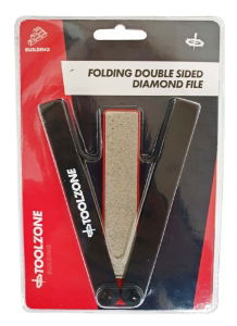 T/ZONE FOLDING D/SIDED DIAMOND FILE
