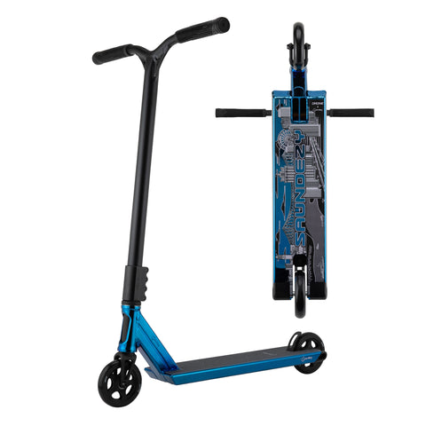 Kai Saunders 'Saundezy' Signature Element Scooter - Blue Chrome