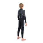 Dakine Kids Ranger Surf Hybrid Back Zip 3/2 (Black / Green)