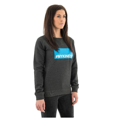 Kinesis  - #MyKinesis Sweater Womans - Dark Heather - Large