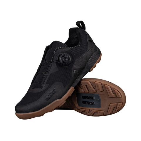 Leatt MTB Shoe 6.0 Clip: BLACK UK 9