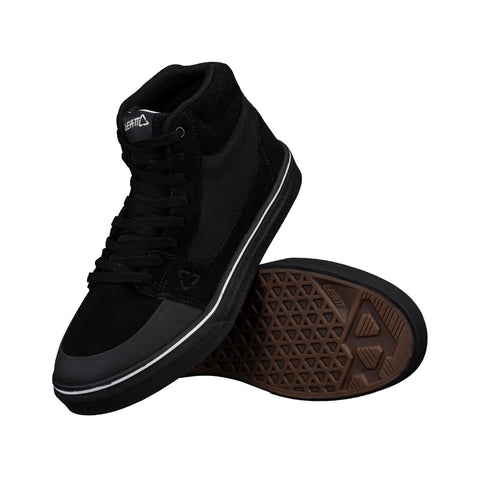 Leatt Hi Flat 1.0 Shoes 2025: BLACK UK 10.5