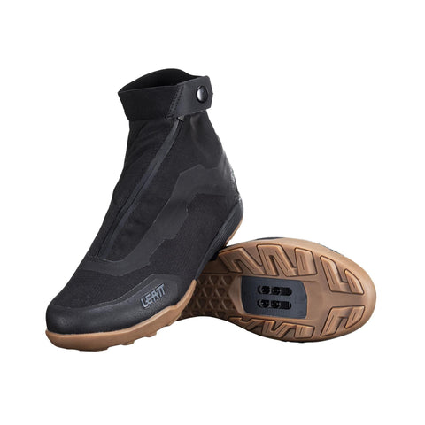 Leatt HydraDri 7.0 Clip Shoes 2025: BLACK UK 8