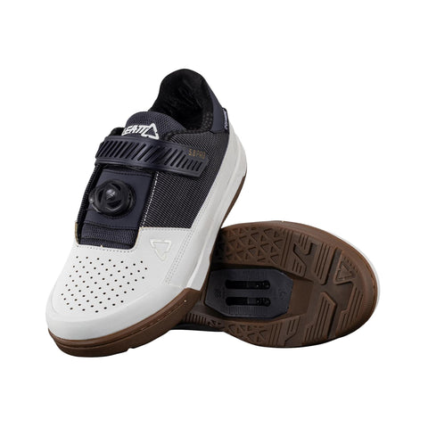 Leatt ProClip 5.0 Shoes 2025: WHITE UK 9.5
