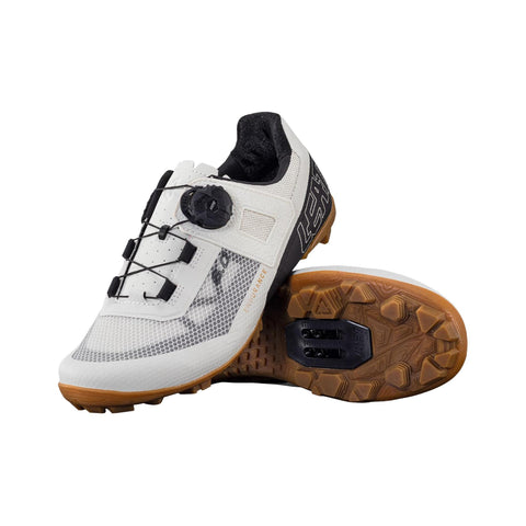 Leatt Endurance Proclip 6.0 Shoes 2025: WHITE UK 7.5